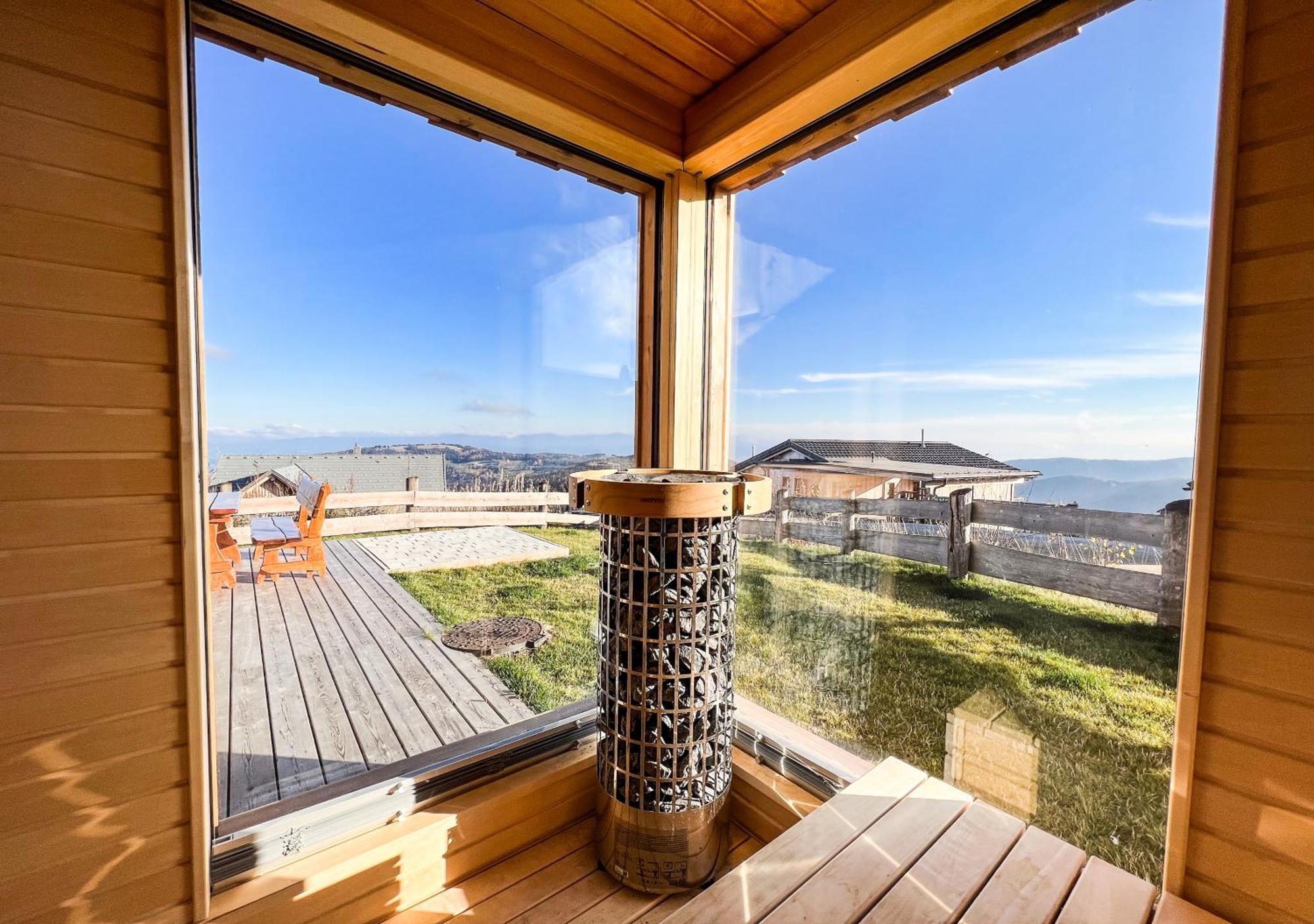 1A Chalet Eck - Wandern, Grillen, Panorama Sauna! Klippitztorl Екстер'єр фото