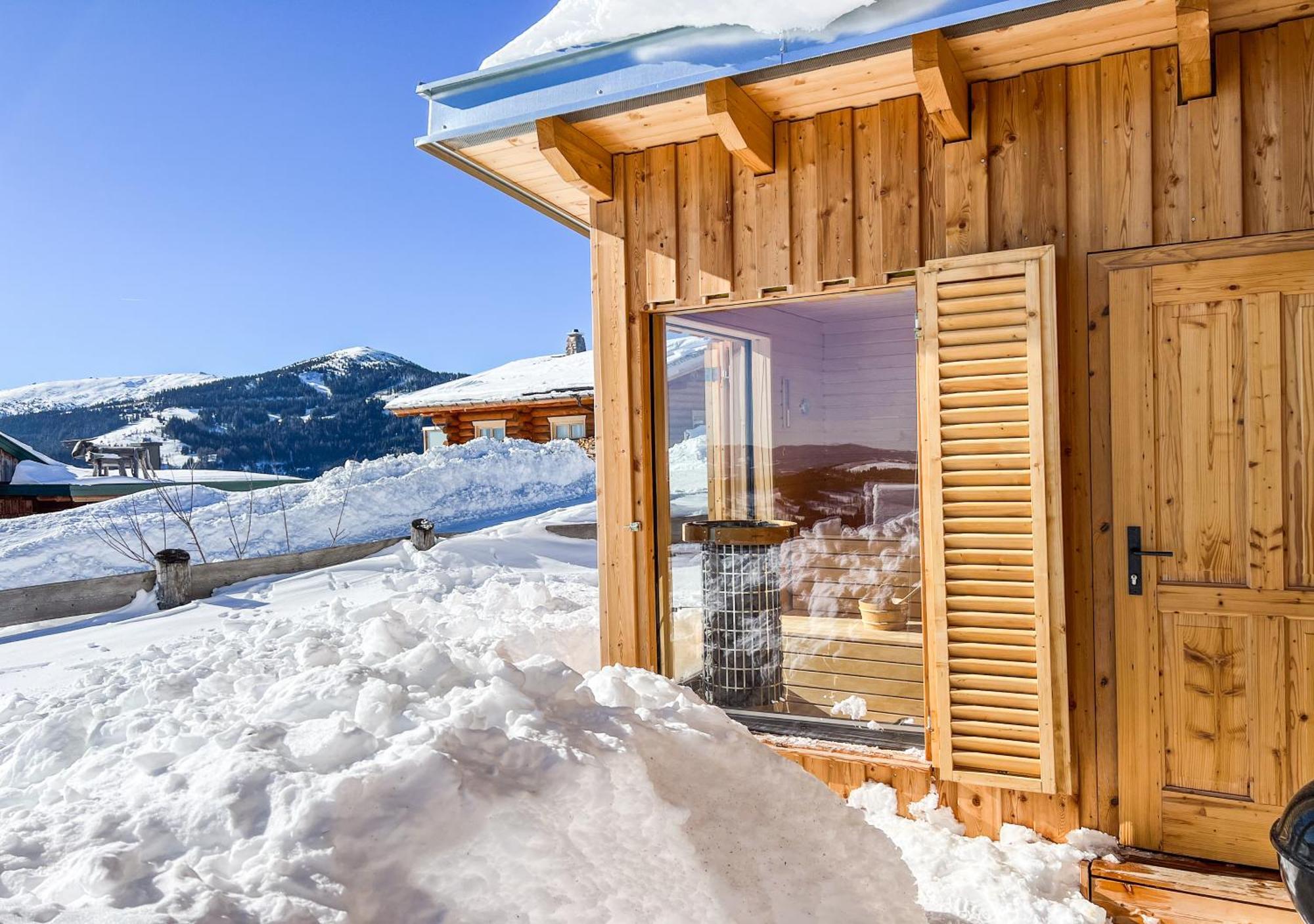 1A Chalet Eck - Wandern, Grillen, Panorama Sauna! Klippitztorl Екстер'єр фото