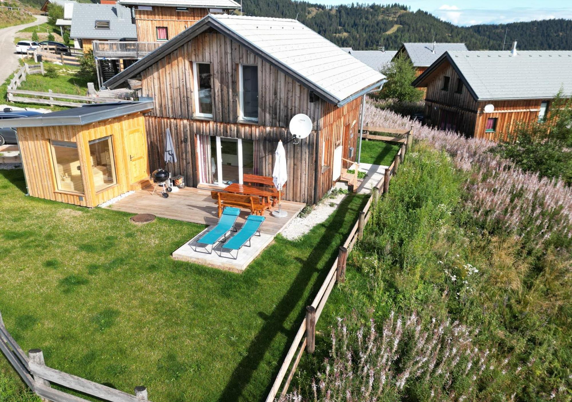 1A Chalet Eck - Wandern, Grillen, Panorama Sauna! Klippitztorl Екстер'єр фото
