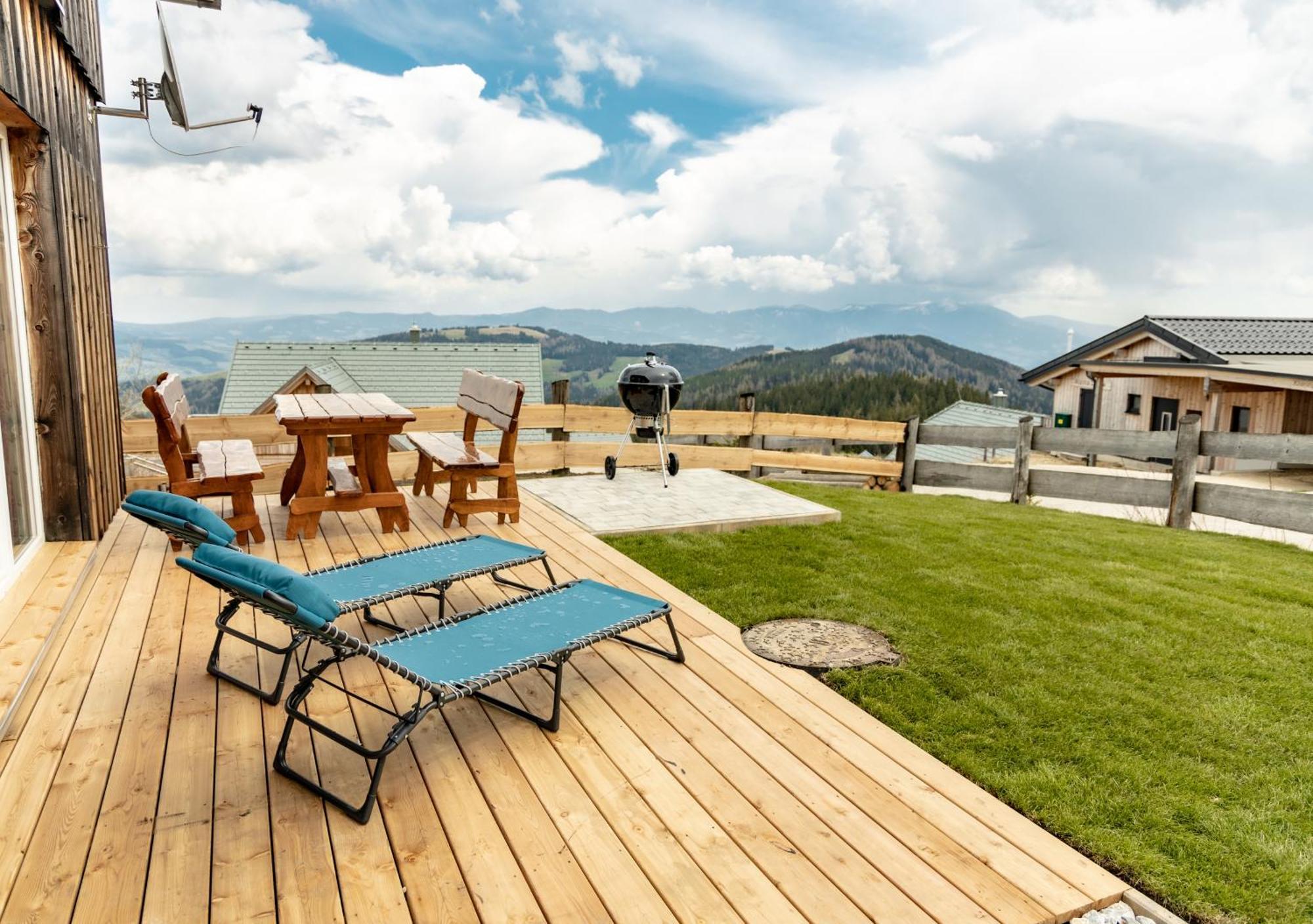 1A Chalet Eck - Wandern, Grillen, Panorama Sauna! Klippitztorl Екстер'єр фото